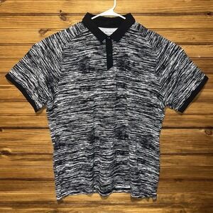 Under Armour The ISO CHILL Polo Shirt Mens Size XXL Black Golf Moisture Wicking